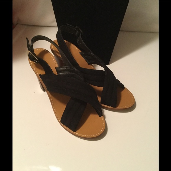 J.Crew Beautiful tick heels sandal - Picture 1 of 4